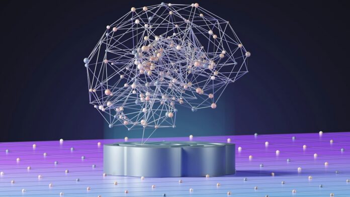 SinergIA 360 y uso responsable de inteligencia artificial Visualización abstracta de inteligencia artificial